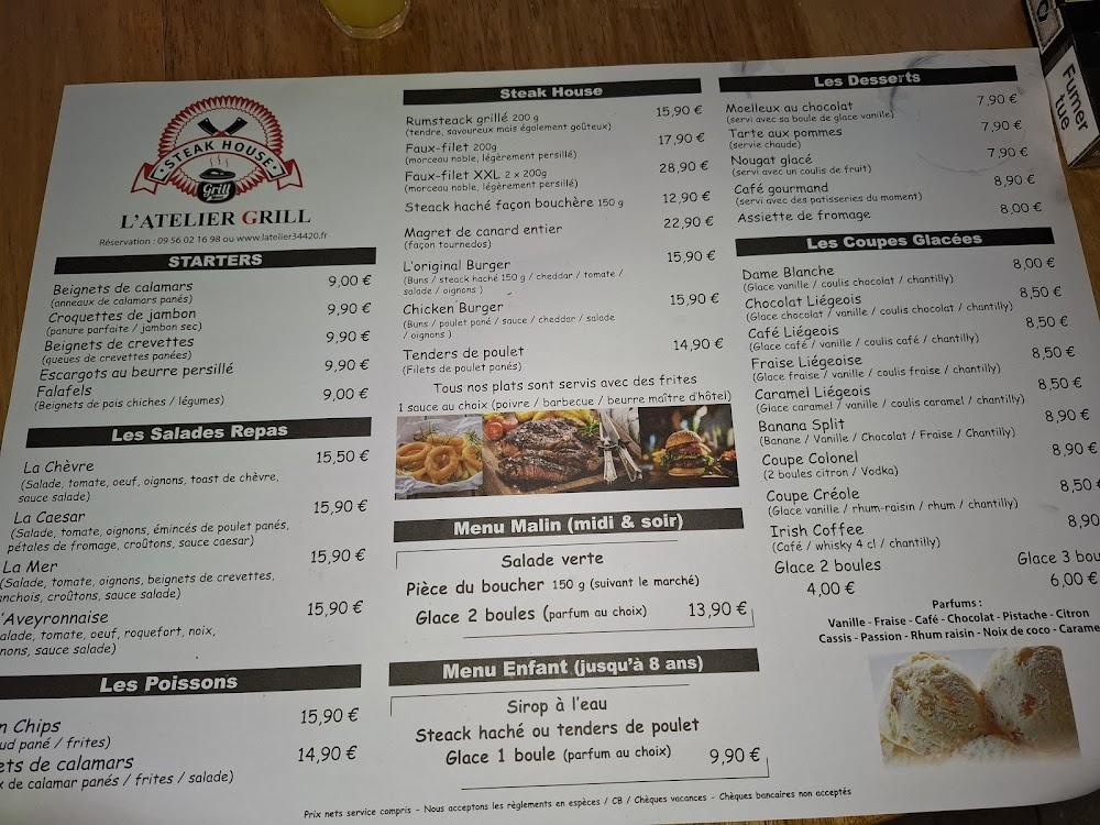 Marie Jack - Menu Image 1