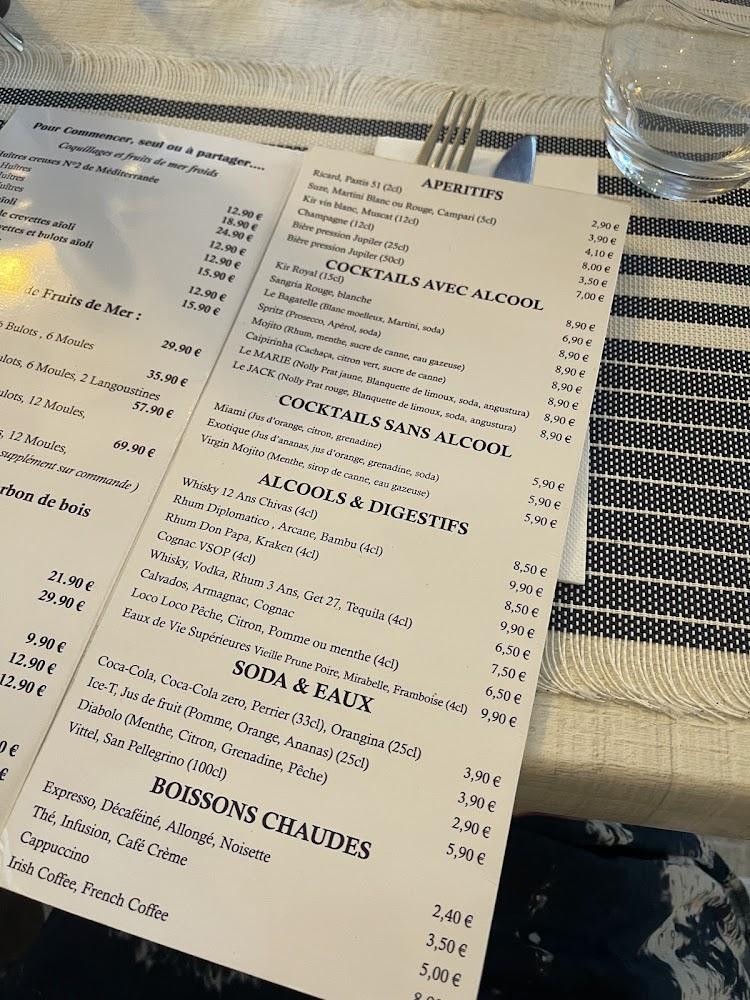 Marie Jack - Menu Image 3